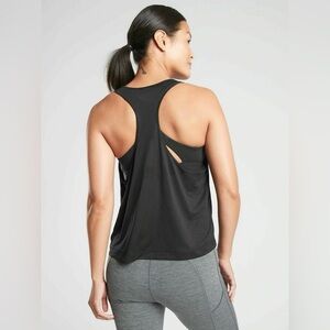 Athleta Black Vapor Scoop Tank-Size 2X NWT RACERBACK LIGHTWEIGHT